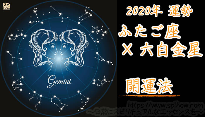 【開運アドバイス】ふたご座×六白金星【2020年】のアイキャッチ画像